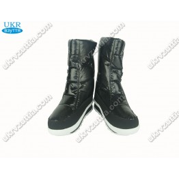 Женские дутики 33 черные