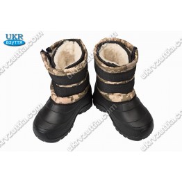 Детские дутики камуфляж-2  БД-13