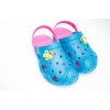 Подростковые сабо crocs 02 dreamstan бирюзово-малина