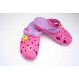 Подростковые сабо crocs 02 dreamstan малина-лилия