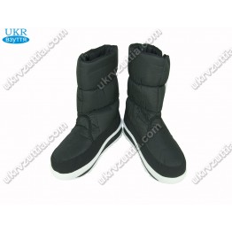 Женские дутики ЖЛ-09 черные