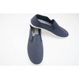 Мокасины мужские K-053 крок синие