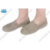 Мужские мокасины бежевая сетка крок