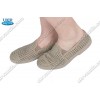 Мужские мокасины бежевая сетка крок