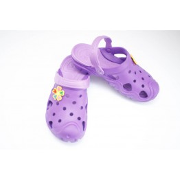 Подростковые сабо crocs 02 dreamstan фиолет-лилия