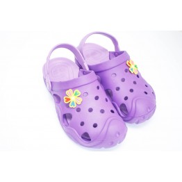 Подростковые сабо crocs 02 dreamstan фиолет-лилия