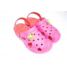Подростковые сабо crocs 02 dreamstan малиново-красные