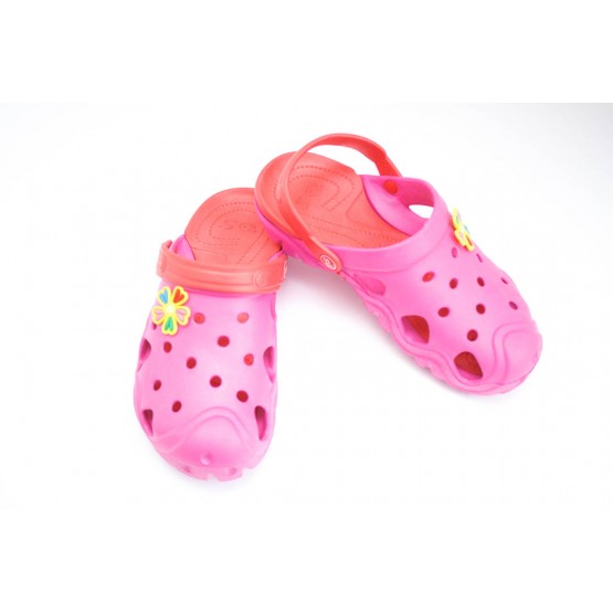 Подростковые сабо crocs 02 dreamstan малиново-красные Подростковые сабо crocs 02 dreamstan малиново-красные