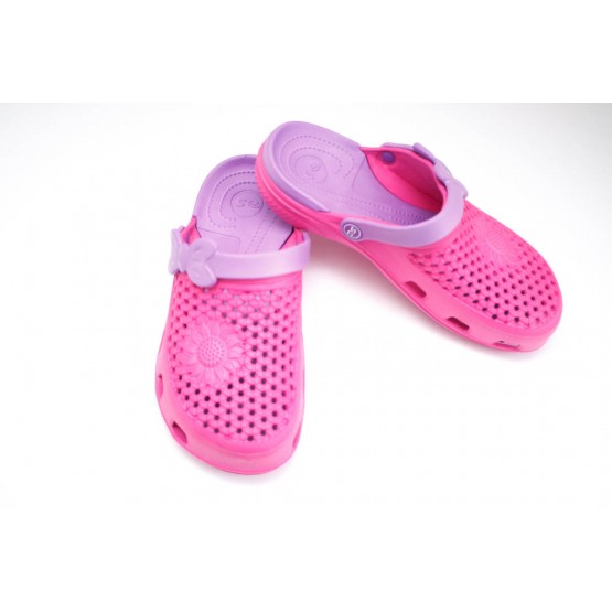 Женские сабо dreamstan crocs малина-лилия