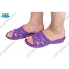 Женские шлепанцы TEA веточка фиолетовые
