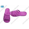 Женские шлепанцы TS соняшник сиреневые