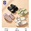 Женские шлепанцы C-49 ассорти