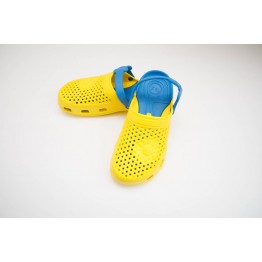 Женские Сабо crocs женские желто-синие
