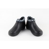 Женские галоши с мехом D-33 черный клетка Женские галоши с мехом D-33 черный клетка