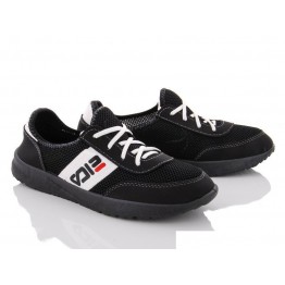 Мужские кроссовки G-141 Fila черные ЧП