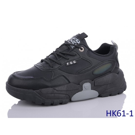Мужские кроссовки HK-61-1 черный