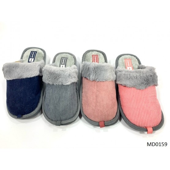 Женские домашние тапки MD-0159 ассорти