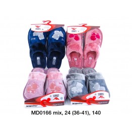 Женские домашние тапки MD-0167 ассорти