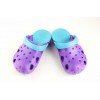 Подростковые шлепанцы Crocs-02 фиолет-бирюза Подростковые шлепанцы Crocs-02 фиолет-бирюза