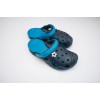 Подростковые шлепанцы Сабо crocs-02 т.син -бирюза Подростковые шлепанцы Сабо crocs-02 т.син -бирюза