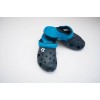 Подростковые шлепанцы Сабо crocs-02 т.син -бирюза Подростковые шлепанцы Сабо crocs-02 т.син -бирюза