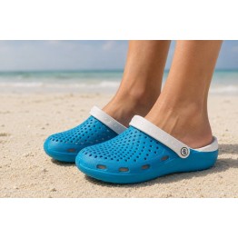 Женские Сабо crocs-02 с белый