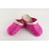 Женские Сабо crocs-02 малина-беж Женские Сабо crocs-02 малина-беж
