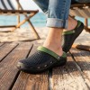 Мужские Сабо crocs-02 черн-зеленый Мужские Сабо crocs-02 черн-зеленый