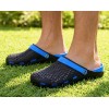  Мужские Сабо crocs-02 черн-синие
