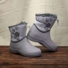 Женские зимние дутики d-335 серый