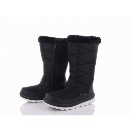 Женские дутики 08 черные